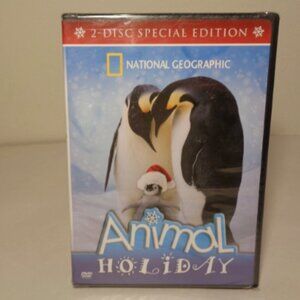 NATIONAL GEOGRAPHIC KIDS VIDEO ANIMAL HOLIDAY New DVD 2009 2 Disc Special Ed